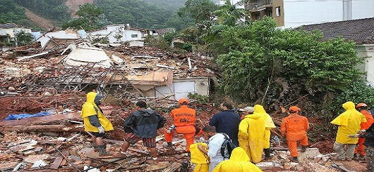 Starkregen in Brasilien